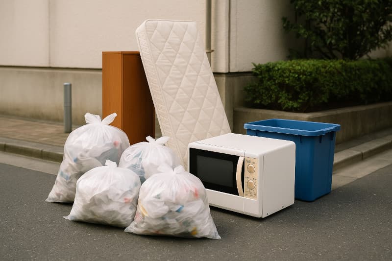 How to Throw Away Trash That Doesn’t Go in the Weekly City Collection in Japan